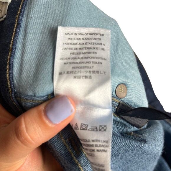 Madewell 10" High-Rise Skinny Jeans in Hayes Wash Size 26 Style F4684 Stretch - Picture 12 of 14